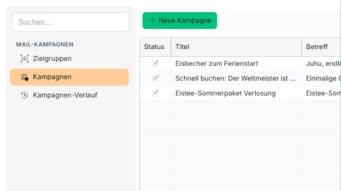 SMS- & E-Mail-Kampagnen